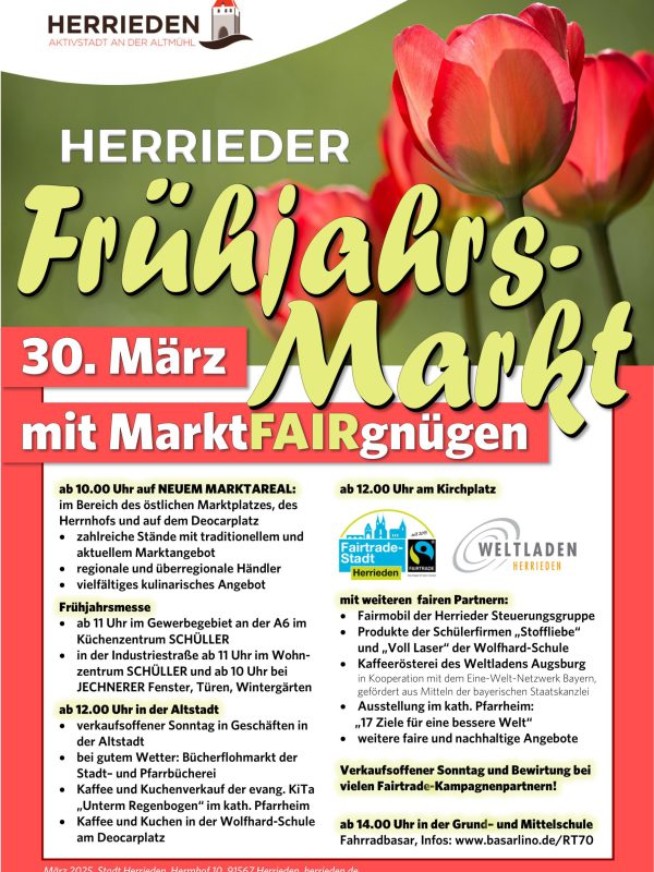 Plakat MarktFAIRgnügen